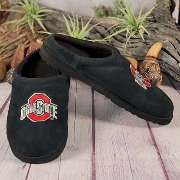 Ohio State Buckeyes OSU NCAA Suede Slippers - Size 9-10 main image 6